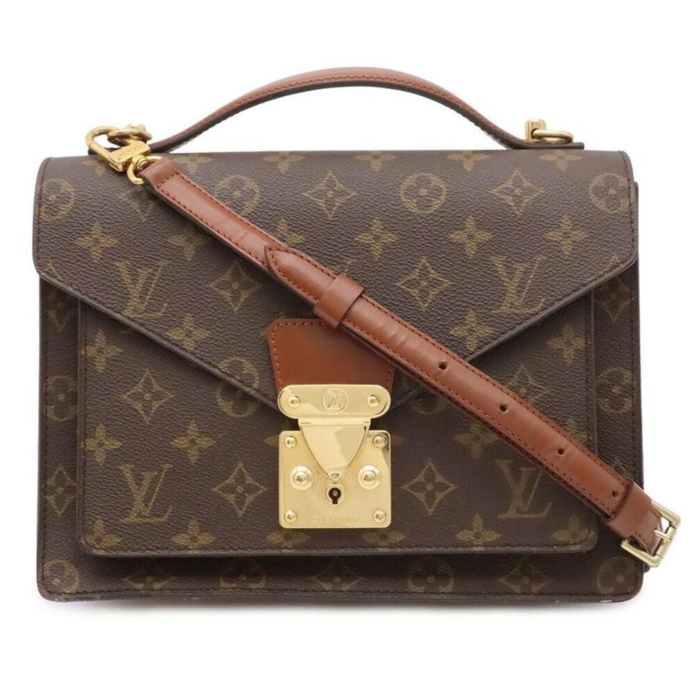 Louis Vuitton Monceau 26 Monogram 2-Way Clutch Bag